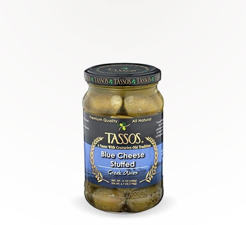 Tassos Blue Cheese Stuffed Olives 12 oz