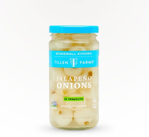 Tillen Farms Jalapeño Onions in Vermouth 12 oz