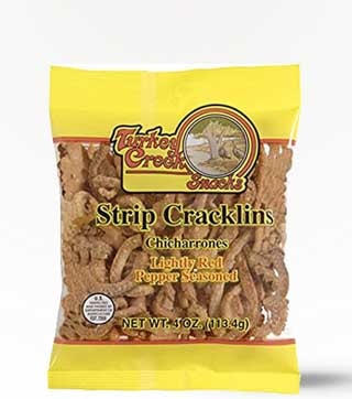 Turkey Creek Strip Cracklins 4 oz