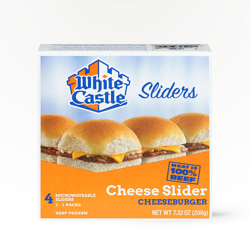 White Castle Sliders Cheese Slider Cheeseburger 7.32 oz