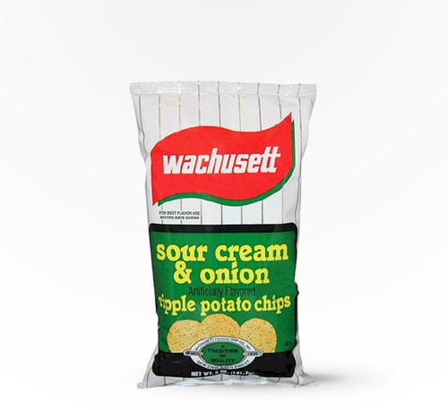Wachusett Sour Cream and Onion Ripple Chips 5 oz