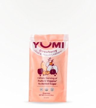 Yumi Strawberry Fruit and Veggie Leathers 3.36 oz