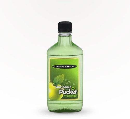 Dekuyper Pucker Sour Apple 375ml (Bottle)