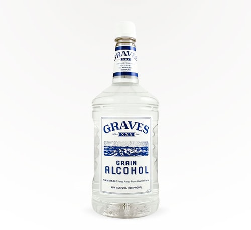 Graves 190 Proof Grain Alcohol 1.75L (Bottle)