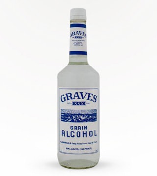 Graves 190 Proof Grain Alcohol 1L (Bottle)