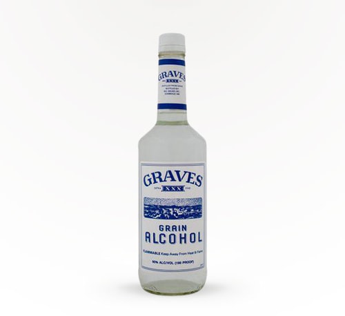 Graves 190 Proof Grain Alcohol 1L (Bottle)