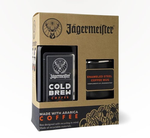 Jägermeister Cold Brew Coffee Gift Set 750ml (Bottle)