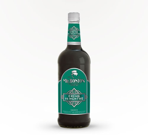 Mr. Boston Creme de Menthe Dark Liqueur 1L (Bottle)