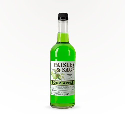 Paisley and Sage Sour Apple Liqueur 750ml (Bottle)