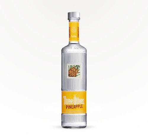 Three Olives Pineapple Vodka 750ml (Bottle)