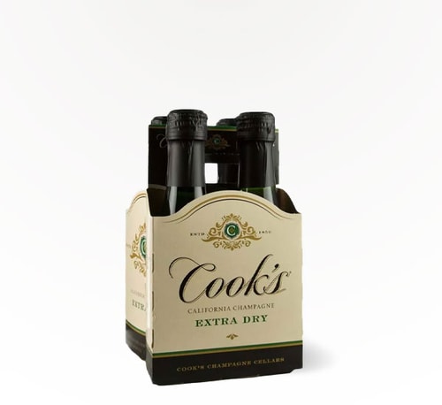 Cook's Extra Dry 4 Bottles (187ml)