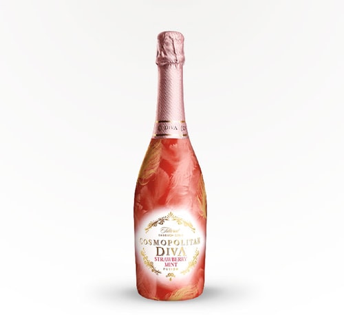 Cosmopolitan Diva Strawberry Mint 750ml (Bottle)