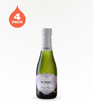 Korbel Sweet Cuvée 4 Bottles 187 ml