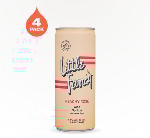 Little Fancy Peachy Rosé Spritzer 4 Cans (8.4oz)