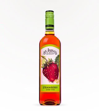 St. James Winery Strawberry Sweet Wine 750ml (Bottle)