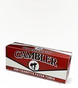 Gambler Red King Size Cigarette Tubes 200 count