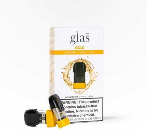 Glas̅ 5% Gold Tobacco Pods 2 Pack
