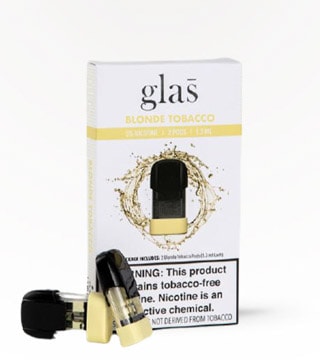 Glas̅ 5% Blonde Tobacco Pods 2 Pack