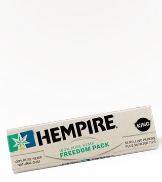 Hempire King Size Hemp Rolling Papers Pack