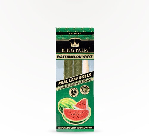 King Palm Slim Watermelon Leaf Rolls 2 Count