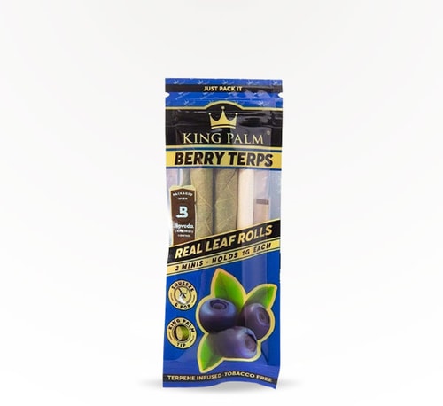 King Palm Mini Berry Terps Leaf Rolls 2 count