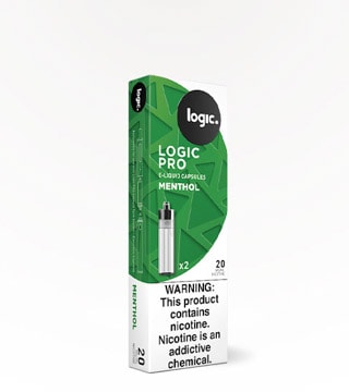 Logic Pro 20 mg Menthol Capsules 2 Pack