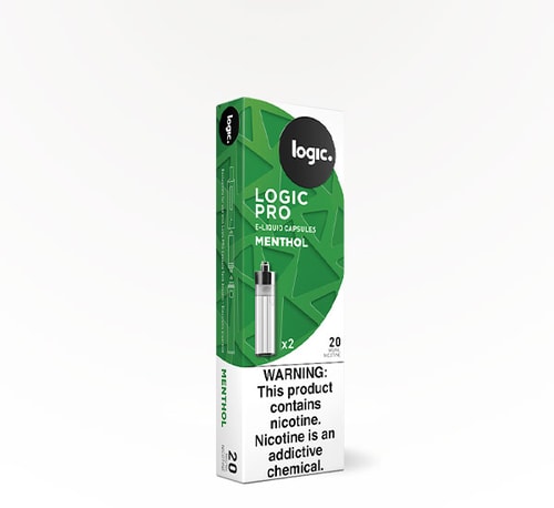Logic Pro 20 mg Menthol Capsules 2 Pack
