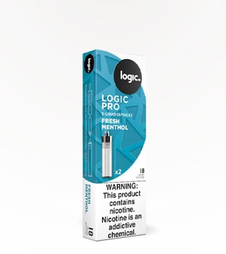 Logic Pro 18 mg Fresh Menthol 2 Pack