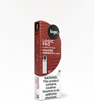 Logic Pro 18 mg Toasted Tobacco 2 Pack