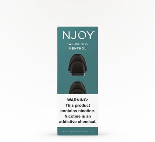 NJOY Ace 5 Percent Cool Menthol Pods 2 Pack