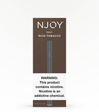 NJOY Daily 6 Percent Extra Rich Tobacco 1.8 ml