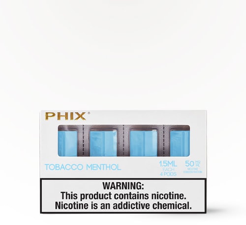 Phix Tobacco Menthol 4 pods 1.5 ml