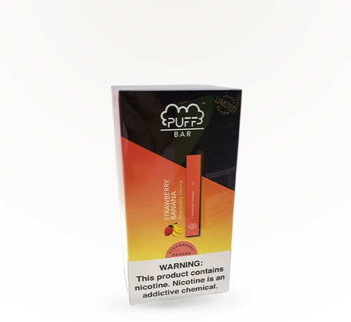 Puff Bar Strawberry Banana 10 Pack