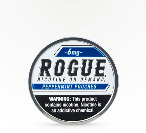 Rogue Nicotine Pouches Peppermint 6 mg 20 pouches