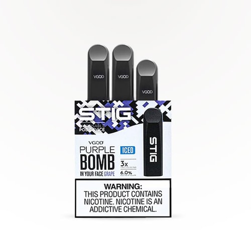 STIG Iced Purple Bomb 6% 3 Pack