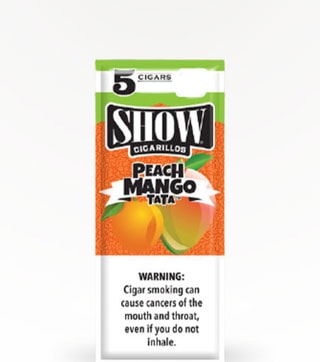 Show Cigarillos Peach Mango Tata 5 Pack
