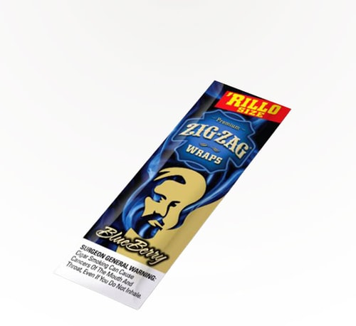 Zig-Zag 'Rillo Size Wraps Blue 2 count