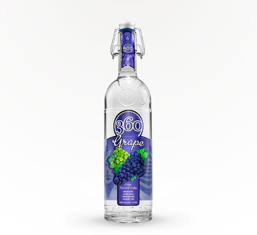 360 Grape Vodka 750ml (Bottle)