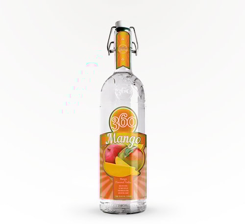 360 Mango Vodka 750ml (Bottle)