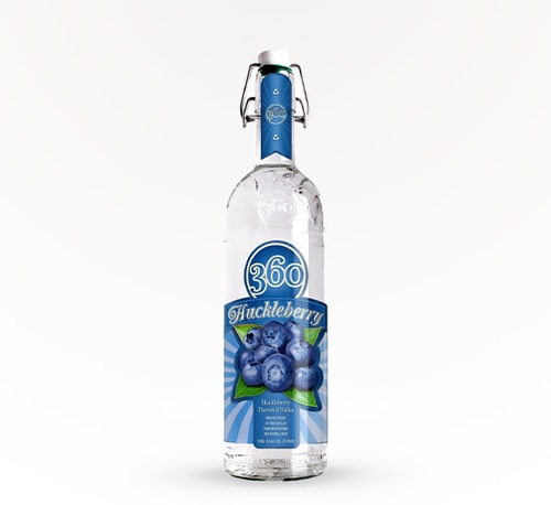 360 Huckleberry Vodka 1L (Bottle)