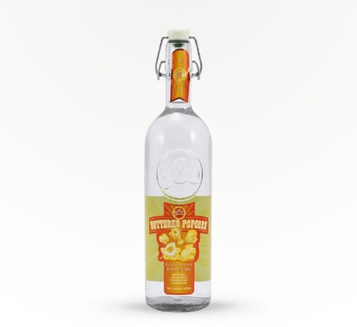 360 Buttered Popcorn Voda 750ml (Bottle)