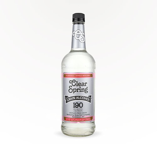 Clear Springs Grain Alcohol 750ml Bottle