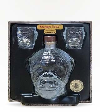 Monkey Head Vodka Gift Set 750ml (Bottle)