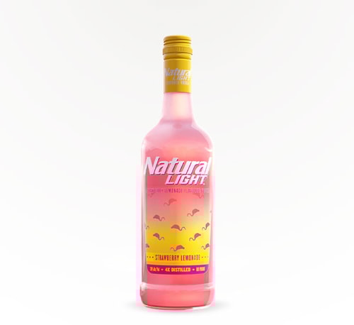 Natural Light Strawberry Lemonade Vodka 750ml (Bottle)