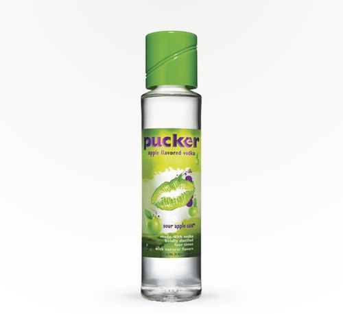 Pucker Sour Apple Sass Vodka 750ml (Bottle)