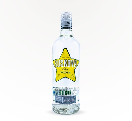 Ruskova Citron Vodka 750ml (Bottle)