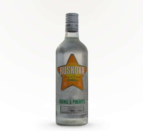Ruskova Orange Pineapple Vodka 750ml (Bottle)