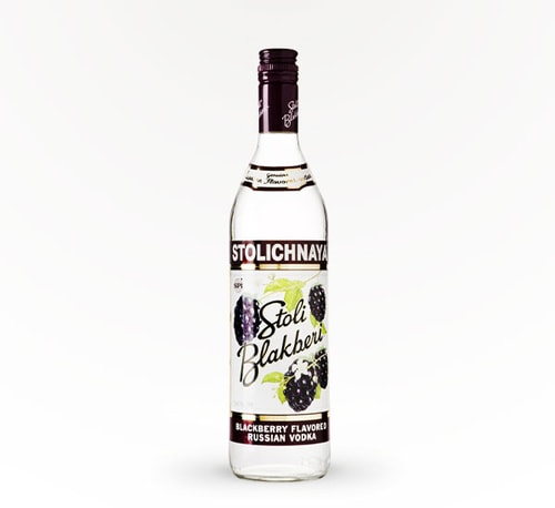Stoli Blakberi Vodka 1L (Bottle)