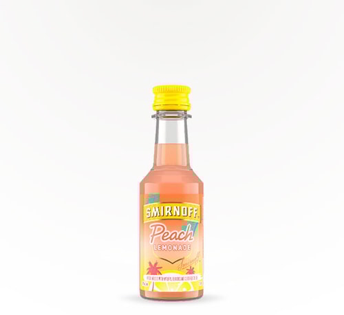 Smirnoff Peach Lemonade (Vodka Infused With Natural Flavors) 50ml (Bottle)