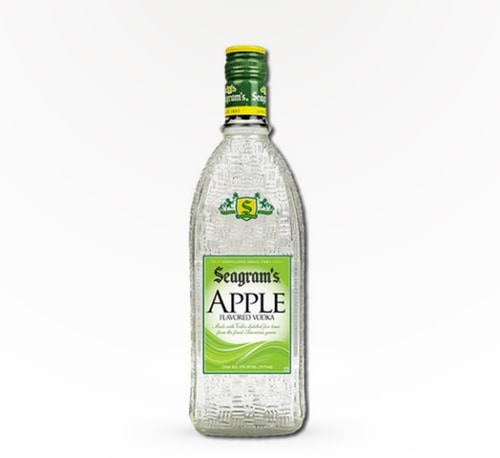 Seagram's Apple Vodka 750ml Bottle